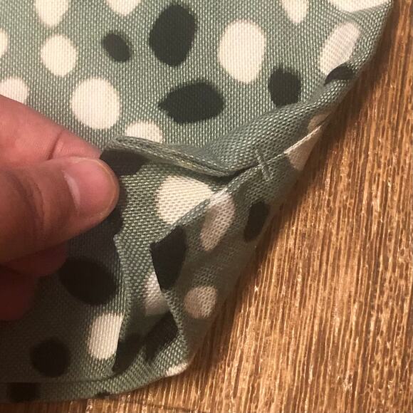 Ann Taylor The Easy Ankle High Rise Tapered Leg Polka Dot Pants Size Medium - Picture 9 of 14